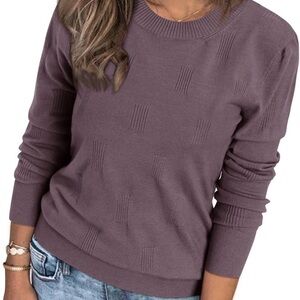 Women's Purple Sweater
